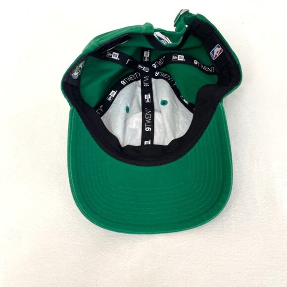 New Era 9Twenty Boston Celtics NBA Hat Green Adjustable Leprechaun Basketball - Picture 5 of 7